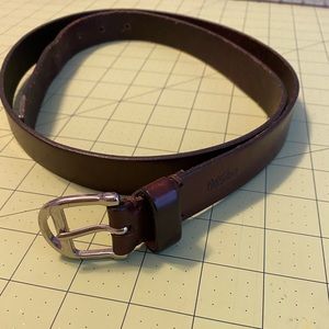 Brown leather belt Mossimo